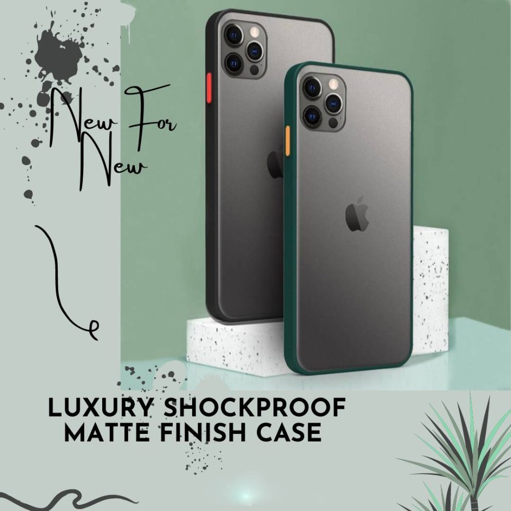 ShockproofmattefinishcaseforiPhone12